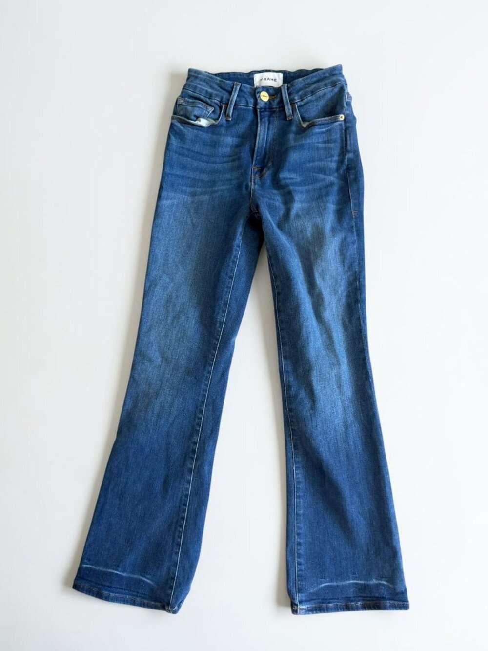 FRAME Le Crop Mini Boot Leg Denim Jeans Size 24